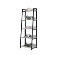 Acme Furniture Industry Inc ACME Furniture 92673 16 x 16 x 67 in. Wendral 5-Tier 16 in. Bookshelf; Natural & Black 92673